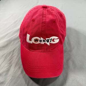 Alternative Apparel Long Wong's Embroidered Red Baseball Cap Hat